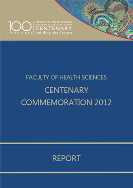 FHS Centenary Commemoration Report.Pdf