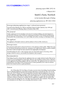 Smith's Farm, Northolt