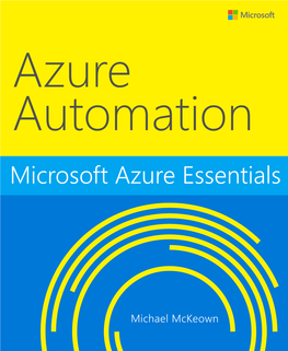 Azure Automation Microsoft Azure Essentials