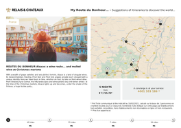 ROUTES DU BONHEUR Alsace: a Wine Route