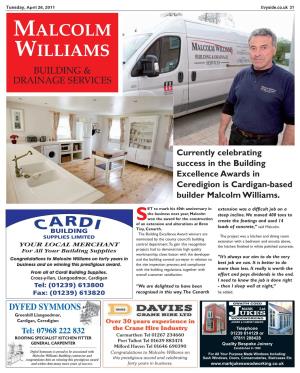 Malcolm Williams Building & Drainage Services