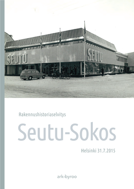 Rakennushistoriaselvitys Helsinki 31.7.2015