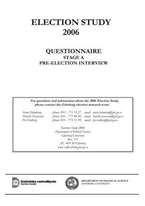 SNES Questionnaire 2006 (PDF)
