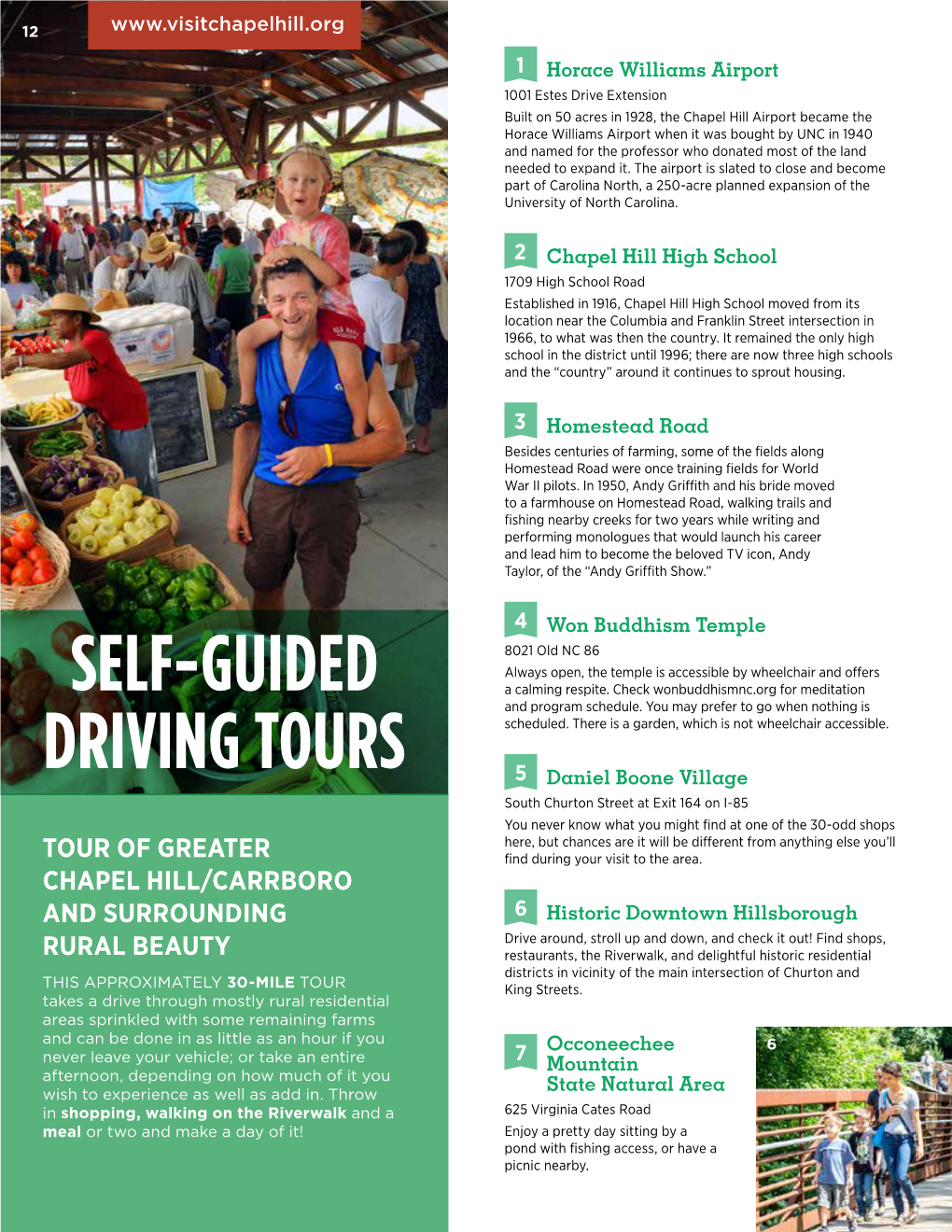 Self-Guided Driving Tours