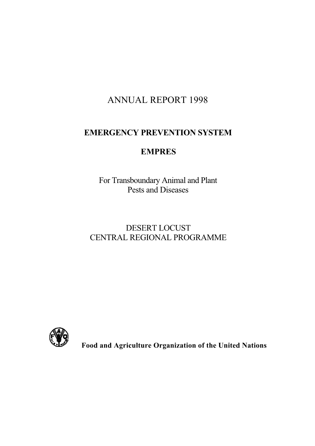 Annual Report 1998