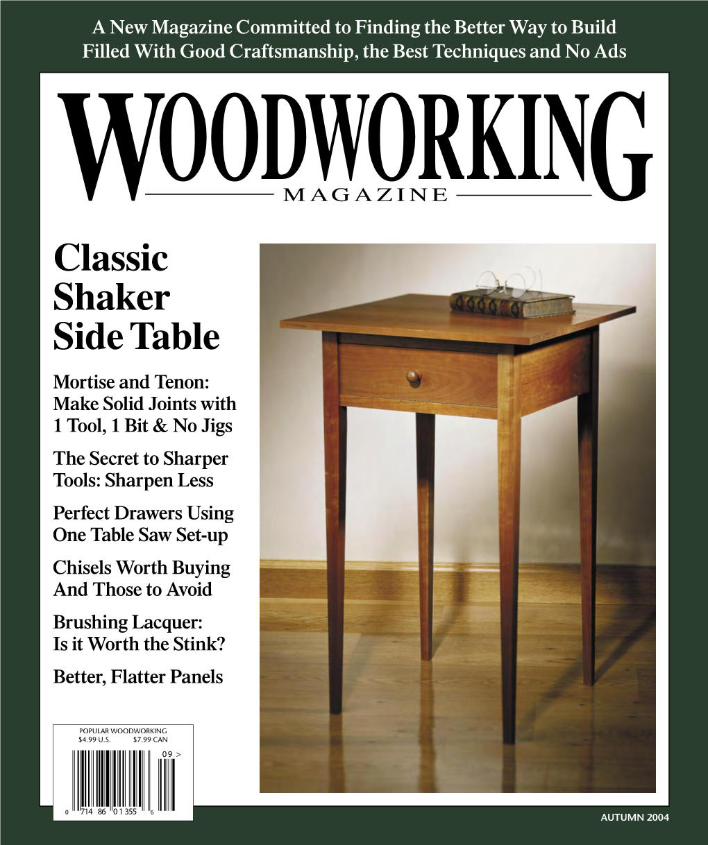 Classic Shaker Side Table