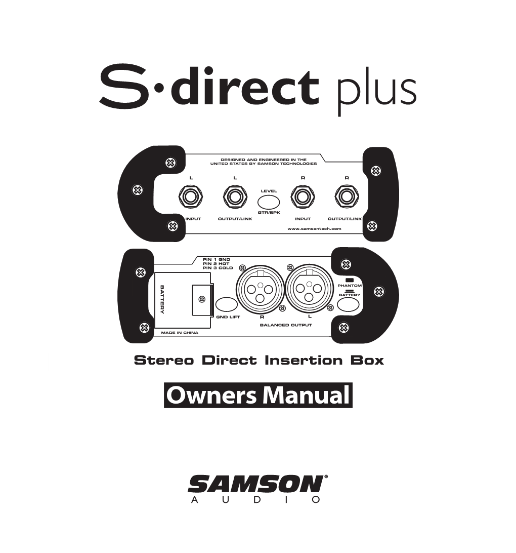 Download the S-Direct Plus User Manual in PDF Format