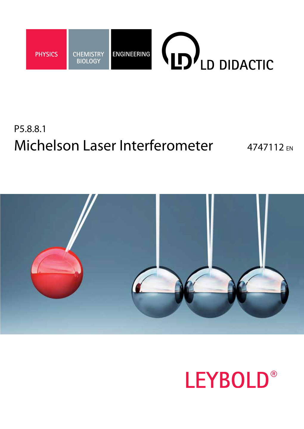Michelson Laser Interferometer 4747112 EN