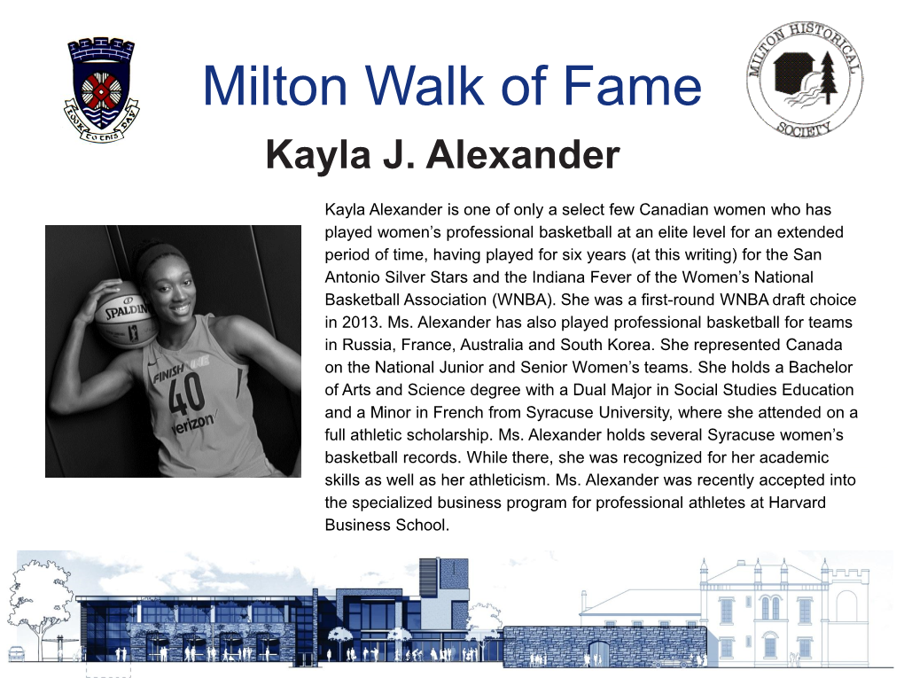Walk of Fame Kayla J