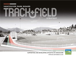 Track and Field Strategy | 2019