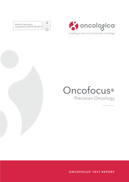 Oncofocus® Precision Oncology