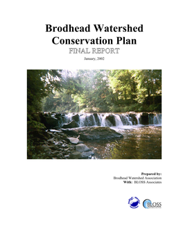 Brodhead Watershed Conservation Plan