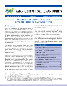 Asian Centre for Human Rights