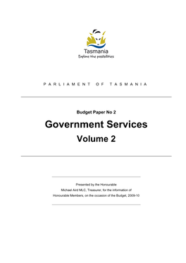 Government Services Volume 2