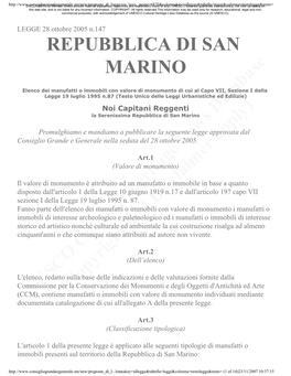 Repubblica Di San Marino