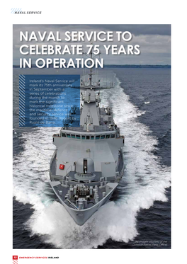 Naval Service to Celebrate 75 Years in Operation