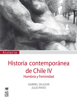 Septiembre: Mujeres Populares En Chile. Historia Contemporánea De Chile, Tomo IV Hombría Y Feminidad