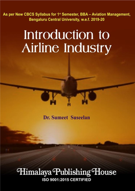 Introduction to Airline Industry