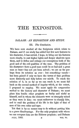 The Expositor