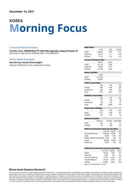 KOREA Morning Focus