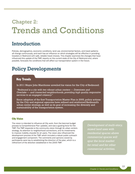Chapter 2: Trends and Conditions