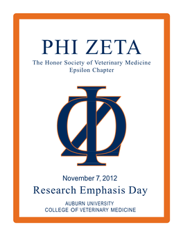 2012 Phi Zeta Proceedings