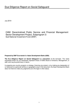 41392-023: Decentralized Public Service and Financial Management