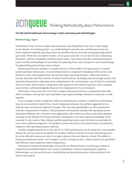 1 Thinking Methodically About Performance