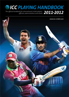 ICC Playing Handbook 2011-12