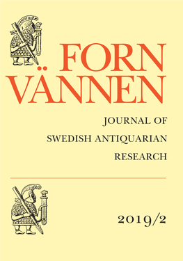 The Spur Goad from Skegrie in Scania, Sweden Evidence of Elite Interaction Between Viking Age Scandinavians and Western Slavs