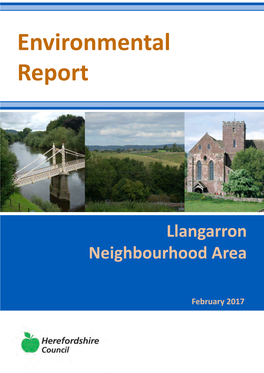 Llangarron Environmental Report February 2017