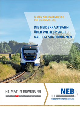 Die Heidekrautbahn: Über Wilhelmsruh Nach Gesundbrunnen Ursprünglicher Ausgangspunkt Der Heide- Krautbahn War Der Bahnhof Wilhelmsruh