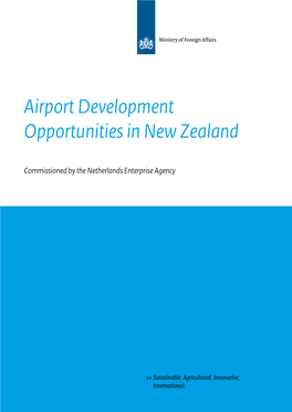 Airport Development Opportunities in New Zealand