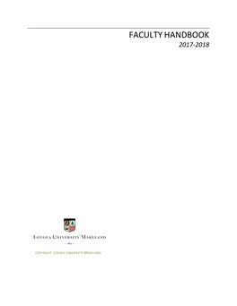 Facultyhandbook