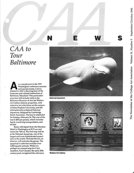 September-October 1990 CAA News