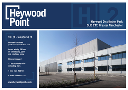 Heywood Distribution Park OL10 2TT, Greater Manchester