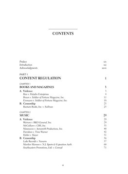 Detailed Table of Contents (PDF Download)