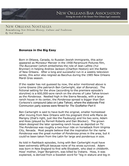 NEW ORLEANS NOSTALGIA Remembering New Orleans History, Culture and Traditions by Ned Hémard