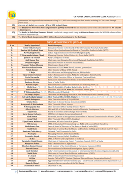 New Appointments (India) S