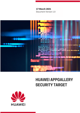 Huawei Appgallery Security Target