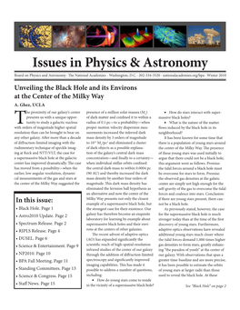 Issues in Physics & Astronomy