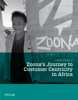 Zoona's Journey to Customer Centricity in Africa