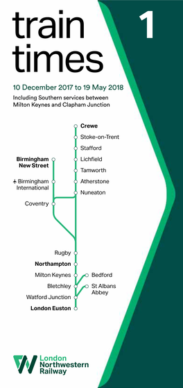 1 Train Times