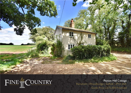 Peyton Hall Cottage Ramsholt | Woodbridge | Suffolk | IP12 3AA Guide Price £375,000 Freehold