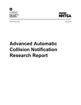 Advanced Automatic Collision Notification Research Report