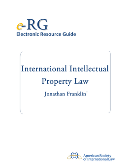 International Intellectual Property Law