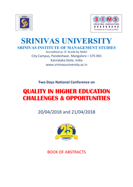 Srinivas University