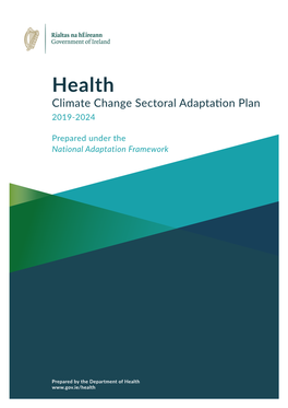 Health Climate Change Sectoral Adaptation Plan 2019-2024