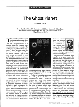 The Ghost Planet