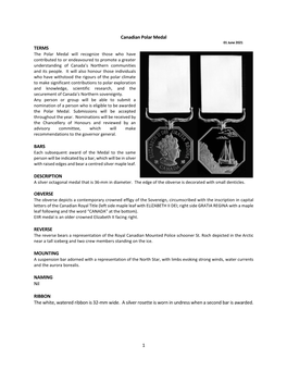 12A Canadian Polar Medal 2021.Pdf